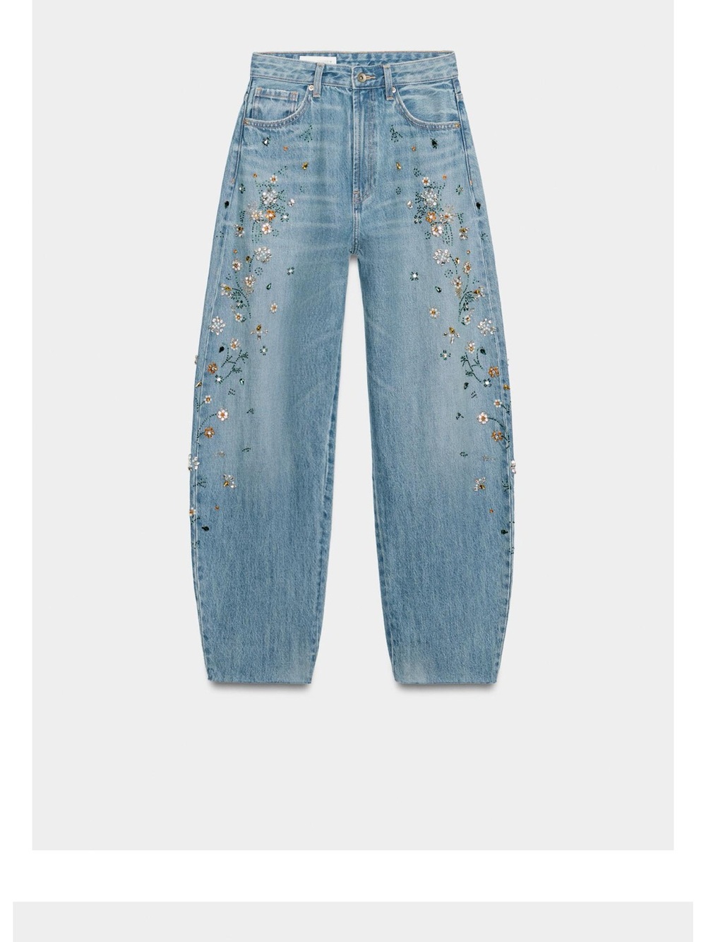 TRF HIGH RISE EMBROIDERED
BARREL JEANS
29 (US 8)
REF. 0695/013/400 - Picture 4 of 5